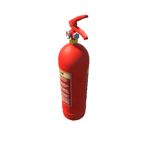 Fire extinguisher foam en LOD